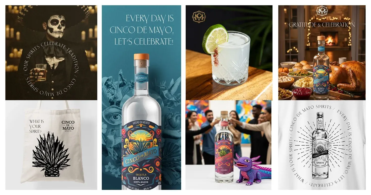 Piezas de campaña y artículos de Cinco de Mayo Spirits